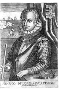 Ritratto del Duca di Guisa (Enrico I di Lorena, noto come lo Scalafre) da Unknown artist