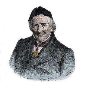 Ritratto del medico inglese Jacques Lordat da Unknown artist