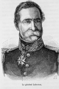 Ritratto del generale francese Lebreton