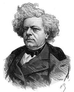 Ritratto dello scrittore francese Michel Masson (1800-1883) incisione del 1883 da Unknown artist