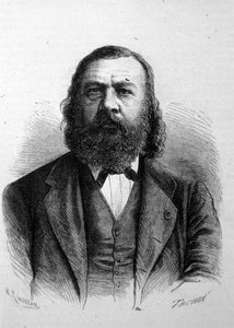 Ritratto dello scrittore francese Théophile Gautier