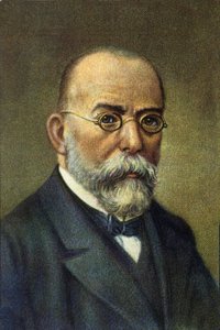 Ritratto del medico tedesco Robert Koch