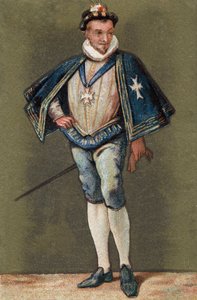 Ritratto del re di Francia Enrico III (1551 - 1589) da Unknown artist