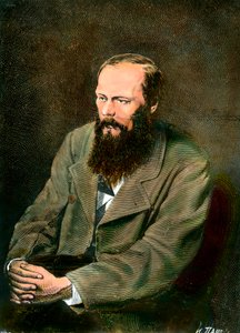 Ritratto dello scrittore russo Fëdor Dostoevskij (1821-1881) da Unknown artist