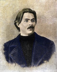 Ritratto dello scrittore russo Maksim Gor
