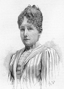 Principessa Stephanie del Belgio (1864-1945), figlia di Leopoldo II del Belgio, moglie di Rodolfo d