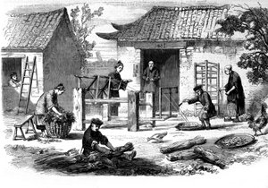 Produzione della seta in Cina e le varie fasi della lavorazione