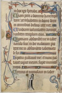 Salmo 26; una badessa da Unknown artist