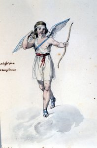Rappresentazione di Cupido (Eros) da Unknown artist