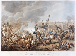 Rappresentazione della Battaglia di Esling del 22 maggio da Unknown artist