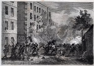 Rivoluzione 1830 - Morte del politecnico Louis Vaneau