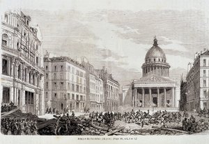 Rivoluzione del 1848: Attacco del Pantheon il 24 giugno 1848 - in 