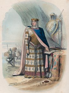 Richilde delle Ardenne (o Richilde di Provenza) (ca. 845 - 2 giugno 910, Regno della Bassa Borgogna) fu la seconda consorte di Carlo il Calvo, re e imperatore dei Franchi - Ritratto di Richilde delle Ardenne o Richilde di Provenza (ca. 845-910) seconda mog