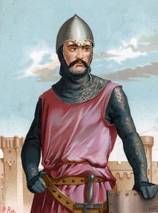 Rodrigo Díaz de Vivar, noto come il Cid Campeador, eroe spagnolo (1043-1099). Da 