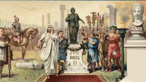 Tribuno della plebe: Gaio Sempronio Gracco (154-122 a.C.), statista romano, creò una nuova città (Junonia) a Cartagine. da Unknown artist