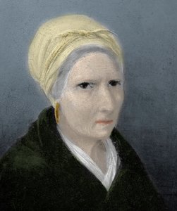 Rosa Raimondi (1776-1852) madre di Giuseppe Garibaldi - madre di Giuseppe Garibaldi - disegno da un dipinto anonimo da Unknown artist
