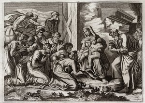 Bibbia di Royaumont, Nuovo Testamento: Adorazione dei Magi