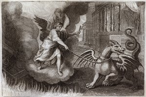 Bibbia di Royaumont, Nuovo Testamento: Catene del Drago. Il Drago dell