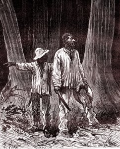 Cacciatori di gomma persi nella giungla brasiliana da Unknown artist
