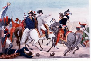 Campagna di Russia: Napoleone I alla Battaglia della Moscova da Unknown artist
