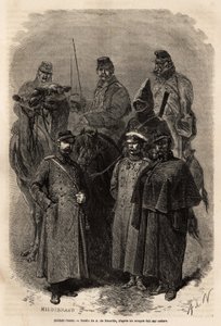 Soldati russi, che mantengono l