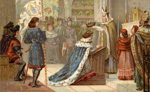 Incoronazione di Carlo VII (1403-1461) nella Cattedrale di Reims (17 luglio)