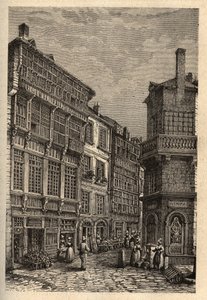 Saint Malo (Saint-Malo) casa di Duguay Trouin (René Dugay-Trouin) - incisione in "PATRIE" - DESCRIZIONE PITTORESCA DELLA FRANCIA IN 6 VOLUMI DI LUCIEN HUARD - fine XIX secolo da Unknown artist