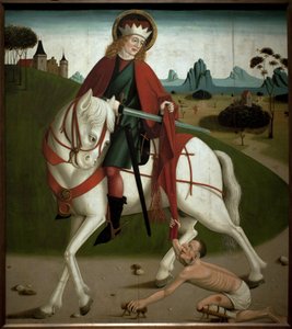 San Martino e il mendicante da Unknown artist