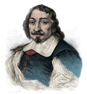 Ritratto di Samuel de Champlain (1567-1635), esploratore francese in America da Unknown artist