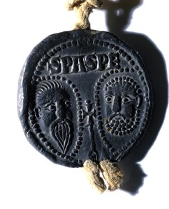 Sigillo risalente al tempo di Papa Bonifacio VIII (Benedetto Caetani detto Bonifacio VIII) da Unknown artist
