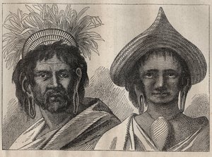 Secondo viaggio (1772-1775) del capitano James Cook: uomo e donna dell