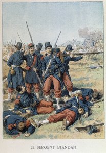 Il sergente Blandan morì durante la conquista dell