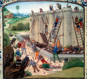 Assedio di Brest (1386 d.C.) da Unknown artist
