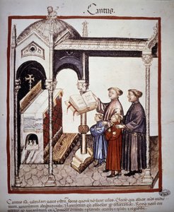 Canto (una famiglia che canta in una chiesa) - in 