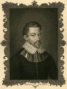 Sir Francis Drake (1540-1596) da Unknown artist