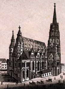 Cattedrale di Santo Stefano a Vienna in Austria in 