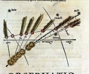 Studio sulle comete - in Astronomicon caesarum, trattato del XVI secolo