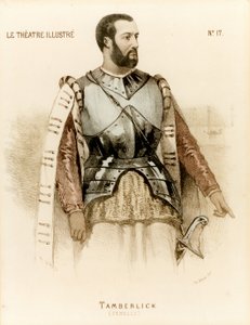 Tamberlick come Otello di Rossini Enrico Tamberlik (stampa) da Unknown artist