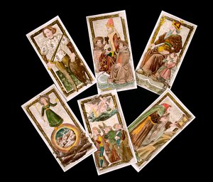 Carte dei tarocchi del XV secolo da Unknown artist
