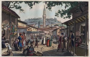 Il mercato del bazar di Atene all