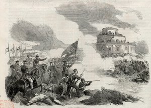 La Battaglia di Monte Caseros nell