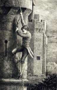 La Certosa di Parma di Stendhal. Incisione del XIX secolo da Unknown artist