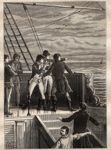 La spedizione nelle terre meridionali (1800-1803) di Nicolas Baudin (1754-1803): i marinai al largo della Nuova Olanda (Australia) segnalano una vela all