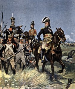 Le grandi battaglie - Maresciallo Michel Ney (1769-1815) a Friedland, 14 giugno da Unknown artist