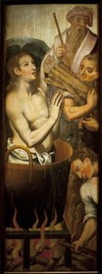 Il martirio di San Giovanni Evangelista da Unknown artist