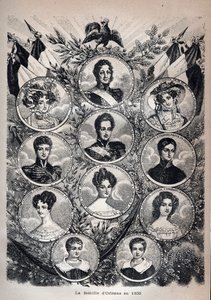 La famiglia Orleans nel 1830 - Luigi Filippo