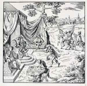 Il Principe di Condé ottenne da Carlo IX (1550-1574) un editto con cui permetteva ai calvinisti di esercitare la loro religione nel regno (Pace di Saint-Germain firmata l