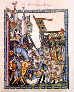 Il poeta e cavaliere svizzero Graf Werner von Homberg (1284-1320) al servizio dell
