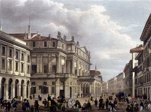 Il Teatro alla Scala di Milano all