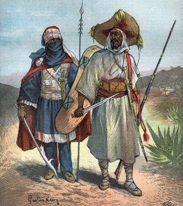 I Tuareg nel 1892. da Unknown artist